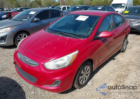 2017 Hyundai Accent Se z USA, uszkodzony, nr VIN KMHCT4AE8HU167910